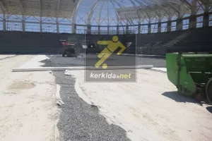 (ΦΩΤΟΣ Kerkida 14/04) Τρέχουν τα έργα στο νέο γήπεδο Λεμεσού...