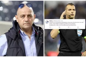 ΑΝΤΙΔΡΑΣΗ Λοϊζίδη/"Ντροπή - Να πάει σπίτι του ο διαιτητής -Κύριε Mazic ανέλαβε την ευθύνη να τον διώξεις"