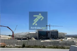 (ΦΩΤΟΣ Kerkida 14/04) Τρέχουν τα έργα στο νέο γήπεδο Λεμεσού...