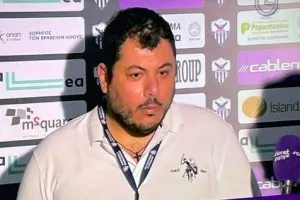 Χριστοφόρου: "Με όλο τον σεβασμό, ο αγώνας ήταν τηλεοπτικός"