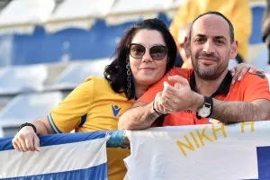 Aνόρθωση-ΑΠΟΕΛ: Φωτορεπορτάζ από τις εξέδρες 