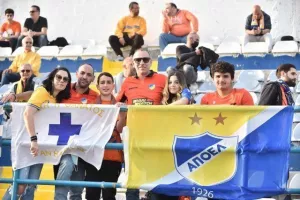 Aνόρθωση-ΑΠΟΕΛ: Φωτορεπορτάζ από τις εξέδρες 