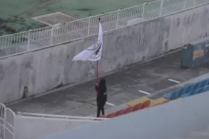 ΦΩΤΟΣ/Oι δύο μικροί ανεμίζουν περήφανα τον Δικέφαλο!