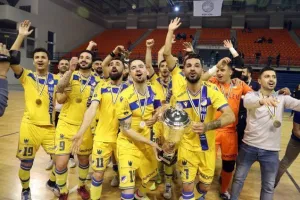 Η απονομή των νταμπλούχων! (φώτος)