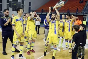 Η απονομή των νταμπλούχων! (φώτος)