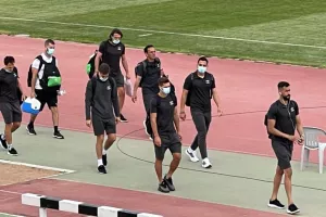 Η άφιξη του Άρη στο "Στέλιος Κυριακίδης" (Φώτος/Βίντεο)