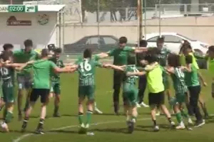 "Πράσινο" αφιέρωμα στους πρωταθλητές (βίντεο)