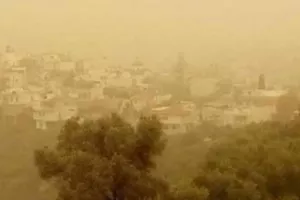 «Πνίγεται» στη σκόνη η Κύπρος! 