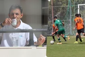 Στο μπαλκόνι του και καφεδάκι με θέα το γήπεδο! (φώτος)