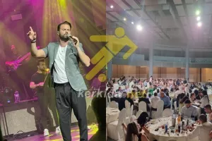 Γιορτινή βραδιά με Ηλία Βρεττό οι διαιτητές! (φώτος-βίντεο Kerkida.net)
