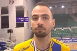 Ο MVP του τελικού: "Αφιερώνω τα τρόπαια στον γιο μου που είναι μαζί μας εδώ και 1 βδομάδα" (βίντεο)