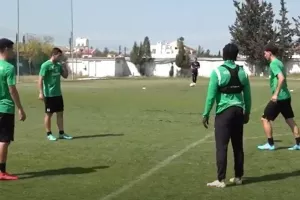 Oμόνοια/Πλάνα από την προπόνηση