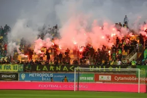 (Βίντεο Kerkida) Υποδοχή με Pyro Show 