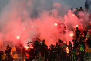 (Βίντεο Kerkida) Υποδοχή με Pyro Show 