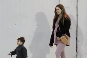 Στο ΜΑΚ η εγκυμονούσα Μαρία Κορτζιά (φώτος)