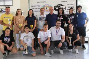 Χρίστος Γερασίμου και Κωνσταντίνα Πρατσή  κέρδισαν το «Κύπελλο Λάκη Ψημολοφίτη»