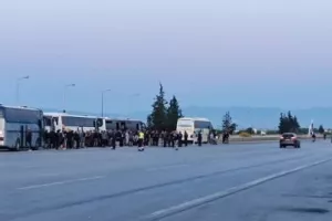Με εκατοντάδες πούλμαν οι οπαδοί του ΠΑΟΚ στο ΟΑΚΑ! (φώτος/βίντεο)