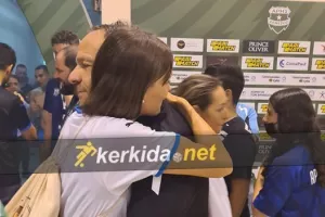 Η αγκαλιά της Kristina στον Τσόρνιγκερ!
