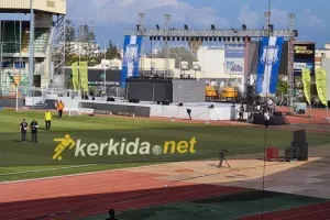 Έτοιμη η εξέδρα για την φιέστα του Απόλλωνα