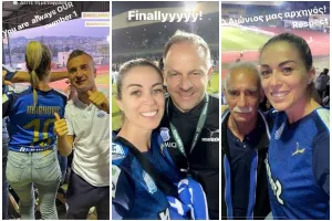 Χρυστάλλα με Σάσα, κόουτς και "Γιάγκο"!