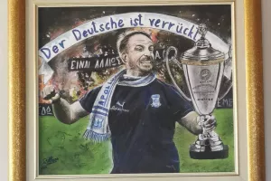 "Danke schon coach" - Πίνακας αφιερωμένος στον Τσόρνιγκερ! (φώτος)