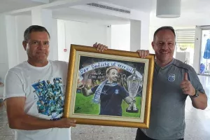 "Danke schon coach" - Πίνακας αφιερωμένος στον Τσόρνιγκερ! (φώτος)