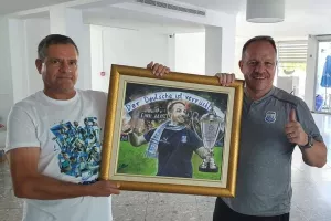 "Danke schon coach" - Πίνακας αφιερωμένος στον Τσόρνιγκερ! (φώτος)
