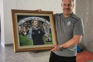 "Danke schon coach" - Πίνακας αφιερωμένος στον Τσόρνιγκερ! (φώτος)