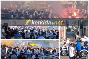 Σε χρώμα… γαλάζιο οι δρόμοι! (Φώτος)