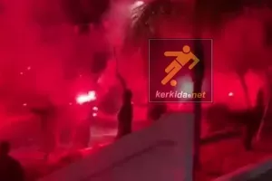 (ΒΙΝΤΕΟ) Χαμός στον Ύψωνα για τους Κυπελλούχους!
