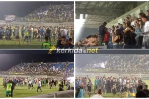 (ΒΙΝΤΕΟ Kerkida) Γιόρτασαν την πρόκριση στον Τελικό με πυροτεχνήματα και σύνθημα για Κύπελλο!