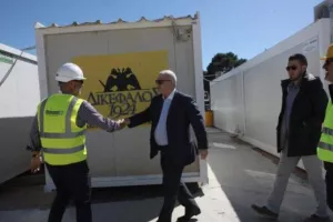 Η καθιερωμένη επίσκεψη του Σαββάτου από Μελισσανίδη στην «OPAP Arena»