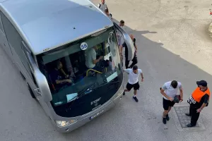 (Φώτος) Έφτασε στο ΓΣΠ η ΑΕΚ