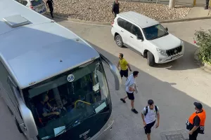 (Φώτος) Έφτασε στο ΓΣΠ η ΑΕΚ