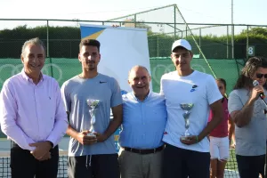 Ο Ανδρέας Μιχαηλίδης στο Famagusta Pancyprian Tennis Tournament