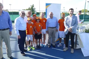 Ο Ανδρέας Μιχαηλίδης στο Famagusta Pancyprian Tennis Tournament