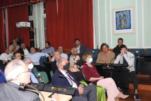 Ο Πρόεδρος του ΚΟΑ στην τιμητική εκδήλωση για τον Μίλτο Τεντόγλου