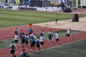 (ΦΩΤΟΣ/ΒΙΝΤΕΟ) Άφιξη και αποθέωση για τους πρωταθλητές 