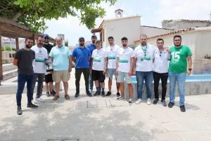(Φώτος) Δεντροφύτευση με Πάρη - Παναγιώτη 