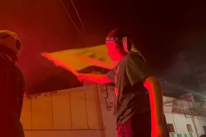 (ΒΙΝΤΕΟ-ΦΩΤΟΣ Kerkida) Πράσινη... ΤΡΕΛΑ στην Παπανικολή και η... νύχτα-μέρα!