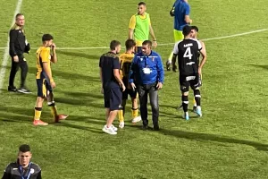 (Φώτος Kerkida) Το... φινάλε του Σάββα στην ΑΕΛ