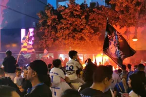 Η νύχτα - μέρα στην "Ανεξαρτησίας" για τους Champions! (φώτος/βίντεο)