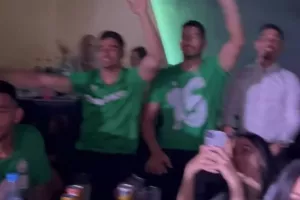 Το γιόρτασαν μέχρι το πρωί παρέα με την κούπα! (ΦΩΤΟΣ) 