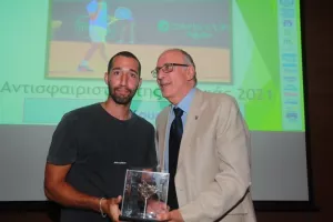 Ο Πέτρος Χρυσοχός κορυφαίος αντισφαιριστής της Χρονιάς