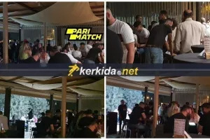 Γιόρτασαν την άνοδο στο "Παράγκα" (Φώτος Kerkida)