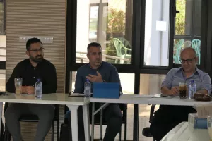 Συνάντηση στον ΚΟΑ για το νέο γήπεδο Λεμεσού (φώτος)
