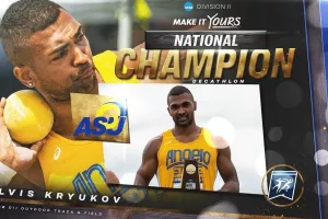 Ξανά υπερπρωταθλητής στο NCAA II ο Έλβις Κριούκοφ!