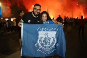 (ΦΩΤΟΣ/ΒΙΝΤΕΟ) "Κάηκε" η Λεμεσός για τους πρωταθλητές! 