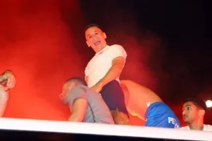 (ΦΩΤΟΣ/ΒΙΝΤΕΟ) "Κάηκε" η Λεμεσός για τους πρωταθλητές! 