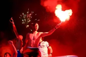 (ΦΩΤΟΣ/ΒΙΝΤΕΟ) "Κάηκε" η Λεμεσός για τους πρωταθλητές! 